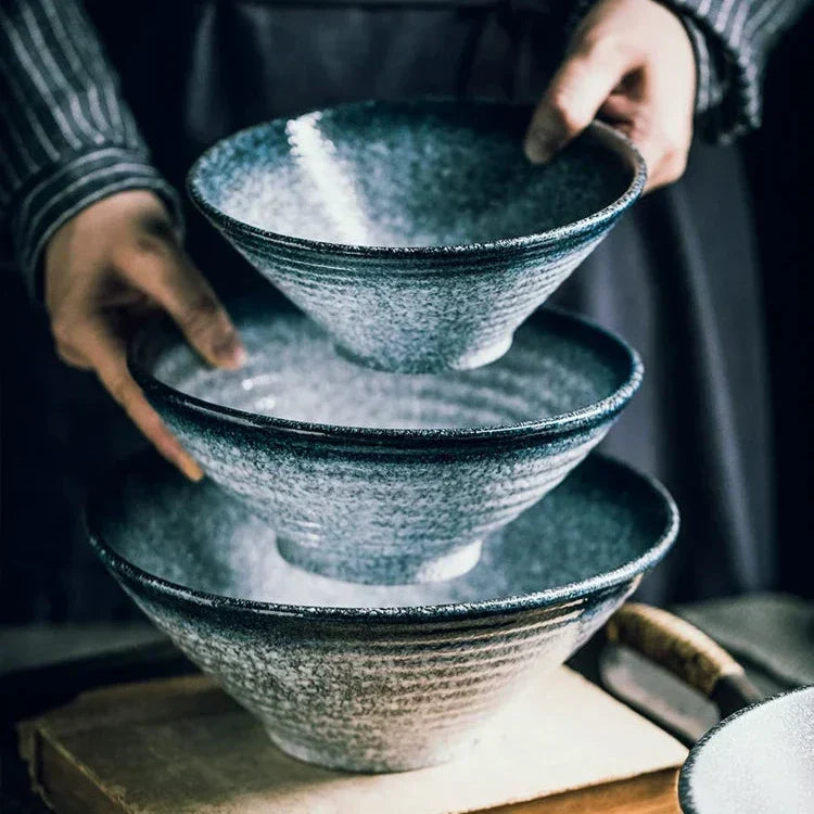 Traditional Handmade Ramen Soup Bowl