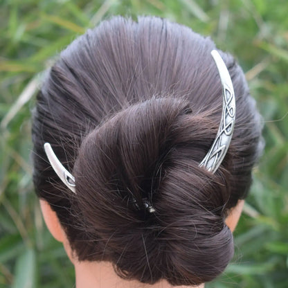 Vintage Lunar Hair Pin