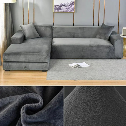 Soft Fitted Couch Slipcover