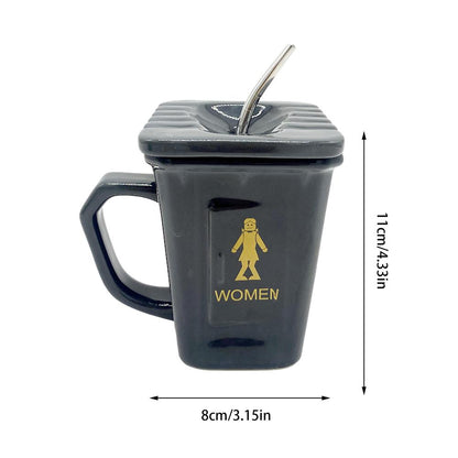 Funny Bathroom Ceramic Coffee Mug