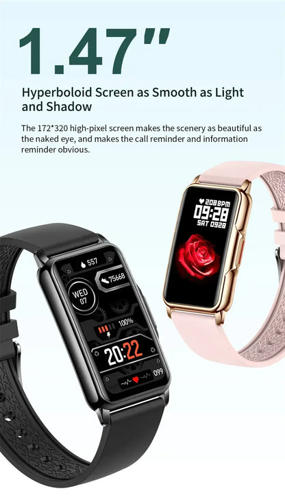 Waterproof Fitness Watch for Men and Women