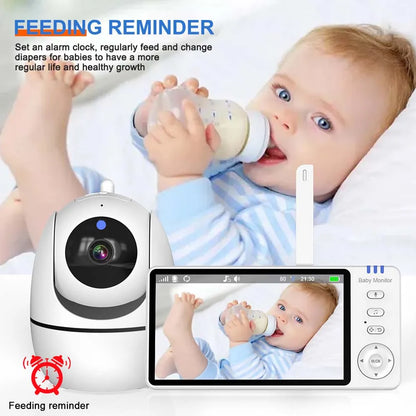 Compact HD Baby Video Monitor with Night Vision Camera
