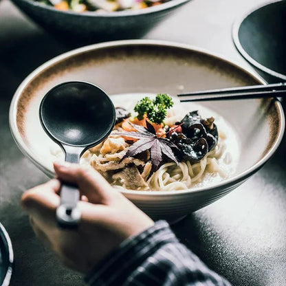 Traditional Handmade Ramen Soup Bowl