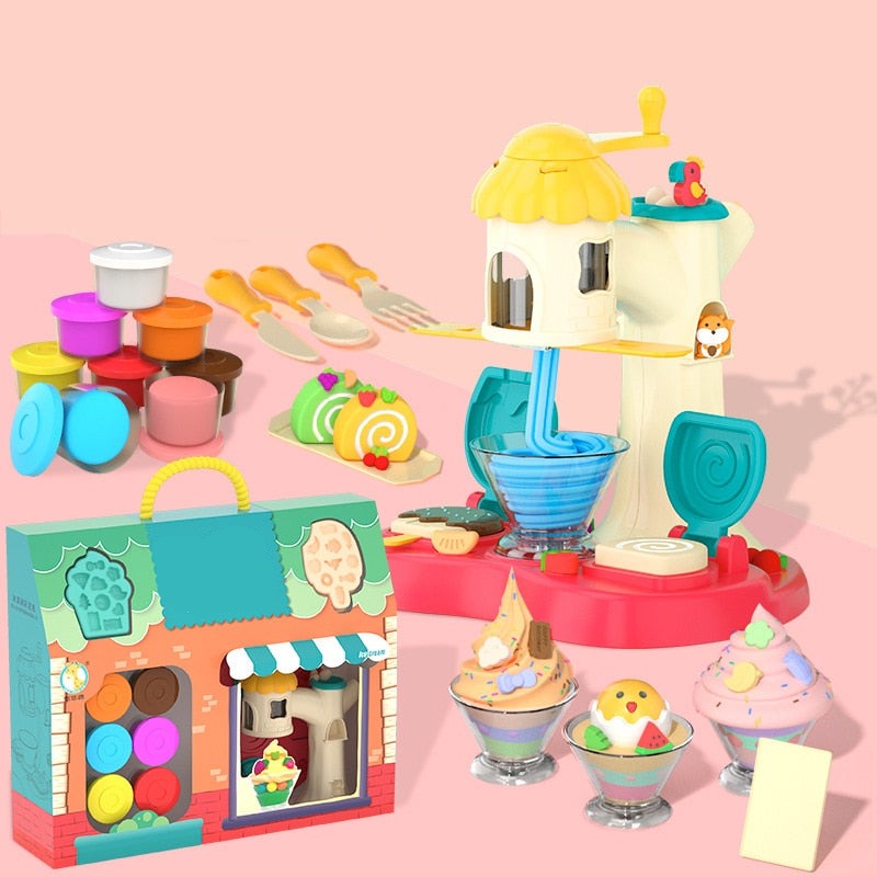 Creative Play Mini Kitchen Toy Playset - Pexav