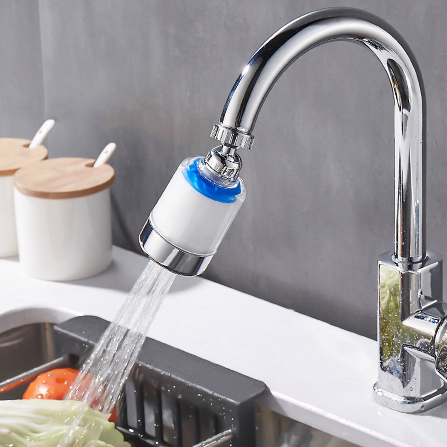 Adjustable 360 Swivel Water Saving Faucet Head - Pexav