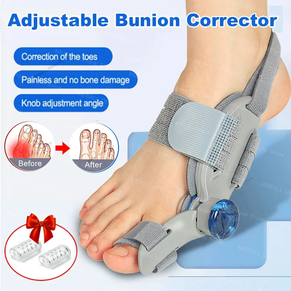 Comfortable Toe Spacer Corrector with Soft Breathable Support