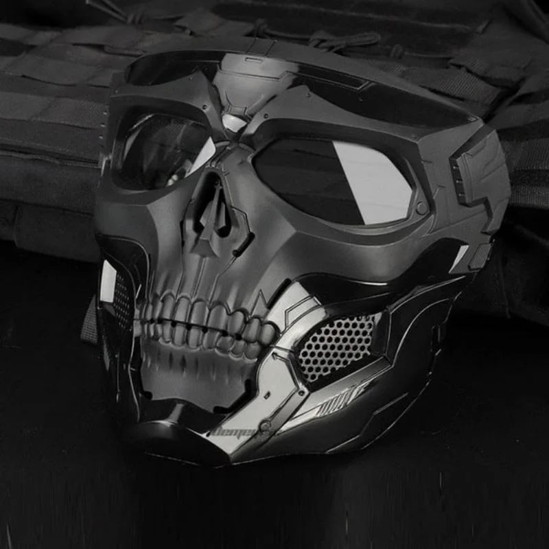 Tough Biker Skull Face Mask - Pexav