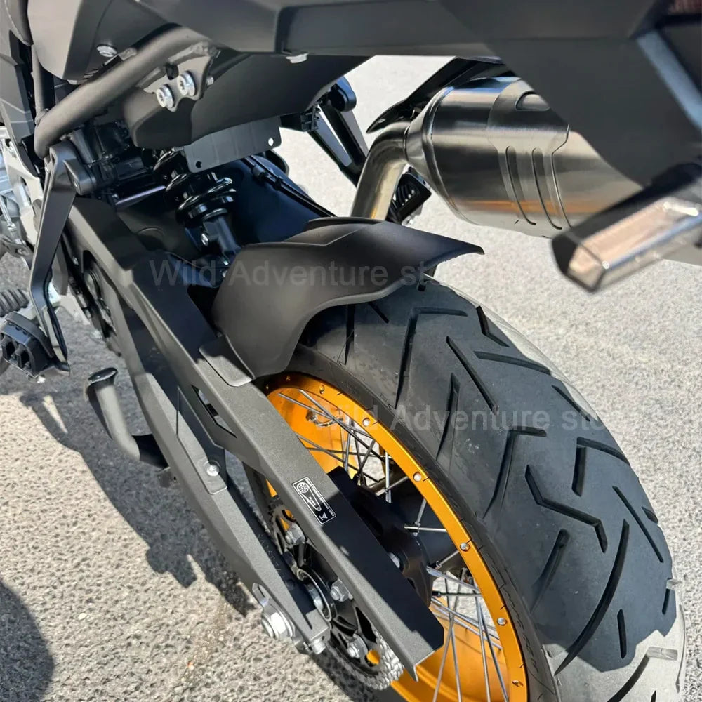 Black Motorcycle Rear Splash Guard Protector