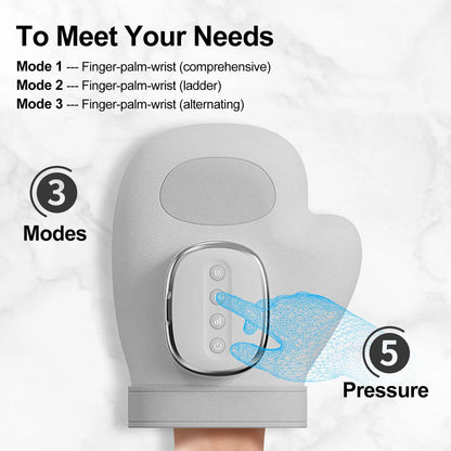 Warm Rechargeable Hand Massager for Pain Relief