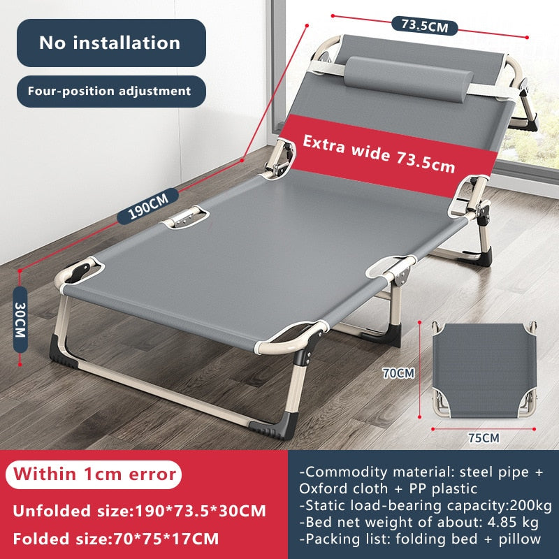 Portable Folding Guest Bed Chair