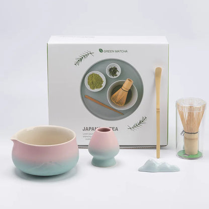 Variant image for Japanese Matcha Tea Set Green Size Standard Ceramic Bamboo-4