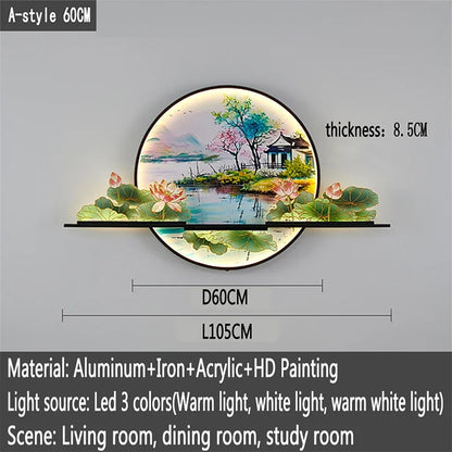Nature Inspired LED Wall Light Lamp