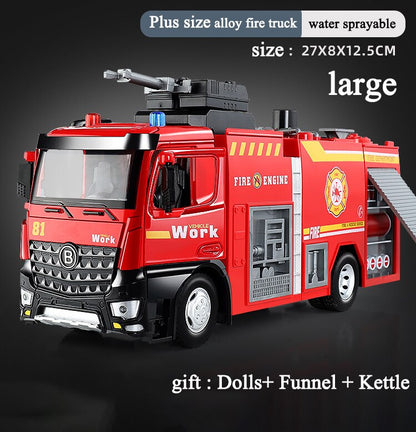 Big Kids Fire Engine Playset Toy