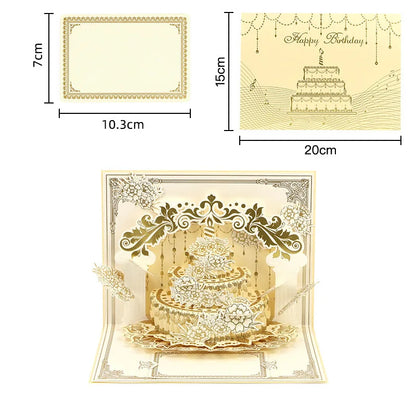 Bright Pop Up Happy Birthday Card