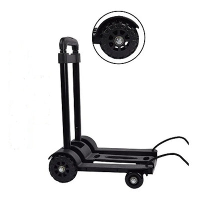 Collapsible Lightweight Dolly Cart with Adjustable Handle
