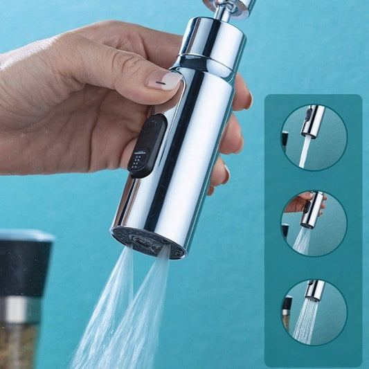 Water Saving 3-Mode Faucet Spray Adapter - Pexav