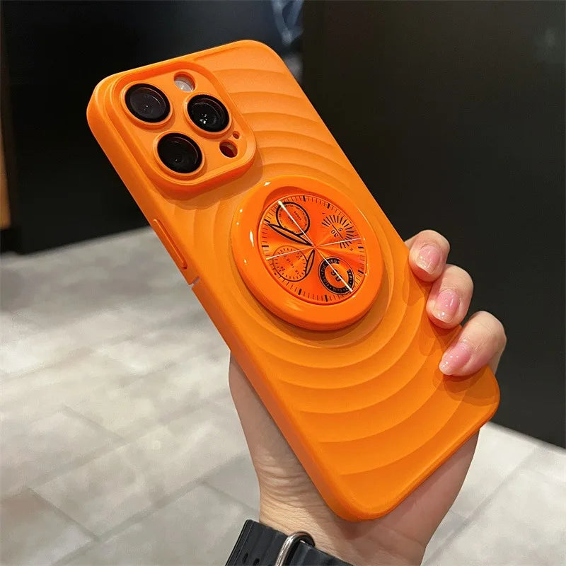 Clear Protective Magsafe Phone Case with Water Design