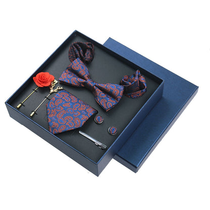 Premium Mens Silk Tie Boxed Set