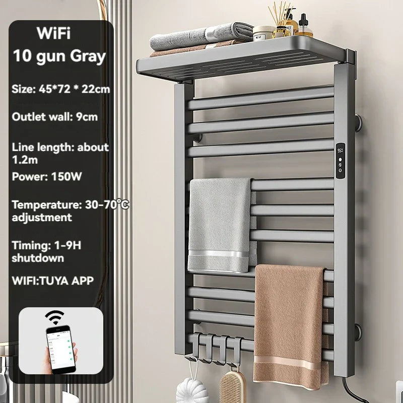 Warm Electric Towel Dryer Storage Rack
