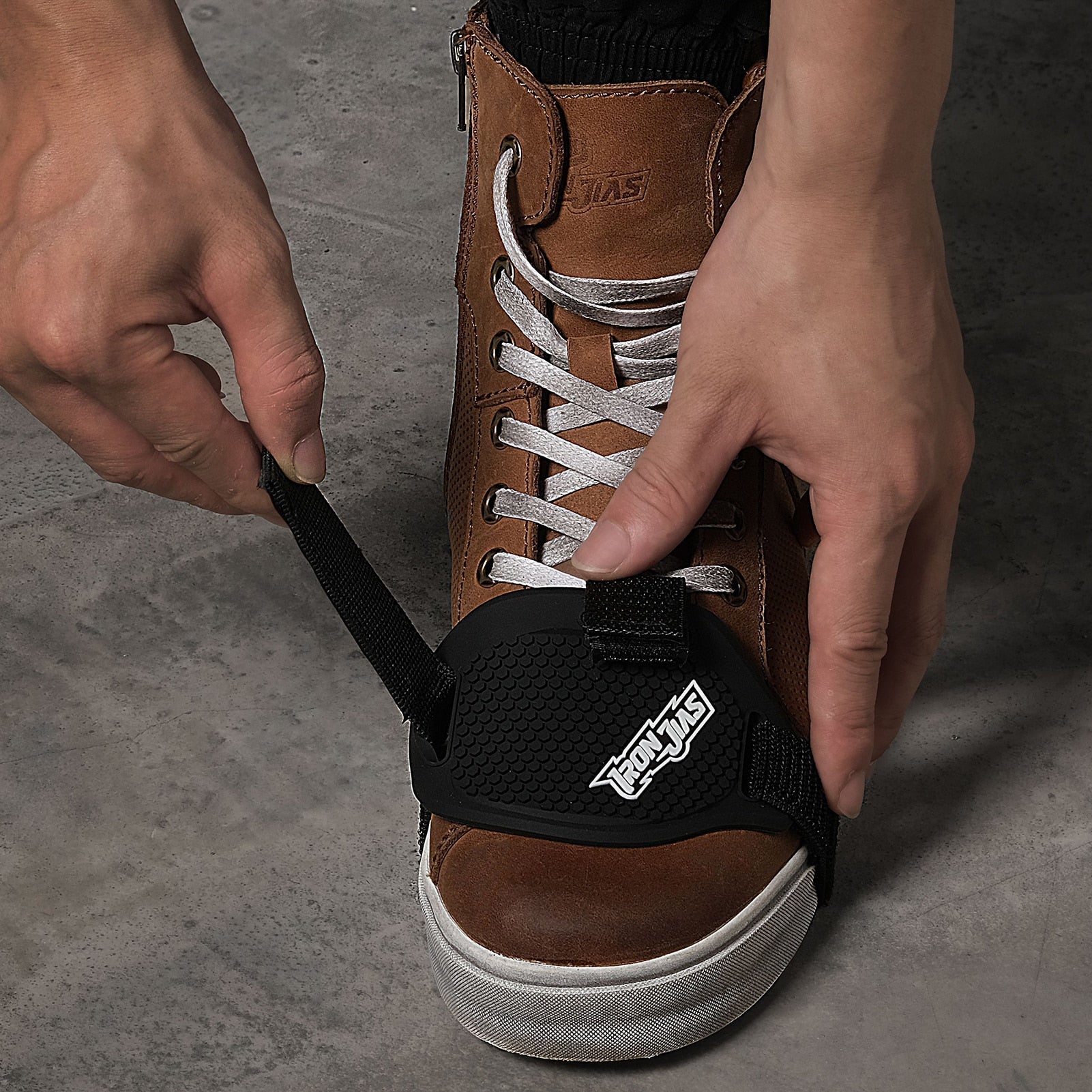 Biker Safety Shoe Guard Pad - Pexav