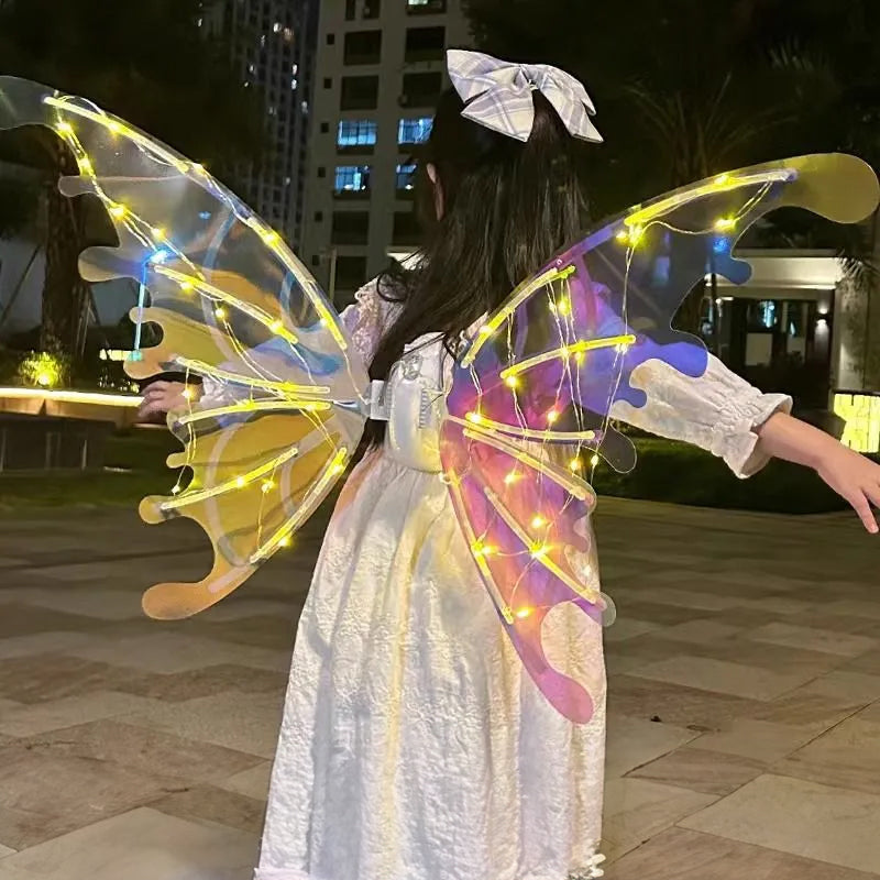 Bright LED Wing Costume for Kids and Adults - Pexav