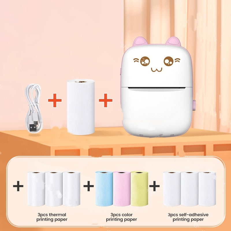 Compact Pet Thermal Wireless Label Printer