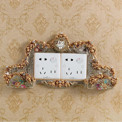 Classic Floral Power Outlet Organizer