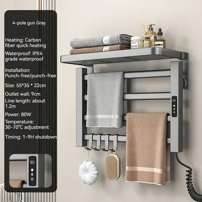 Warm Electric Towel Dryer Storage Rack