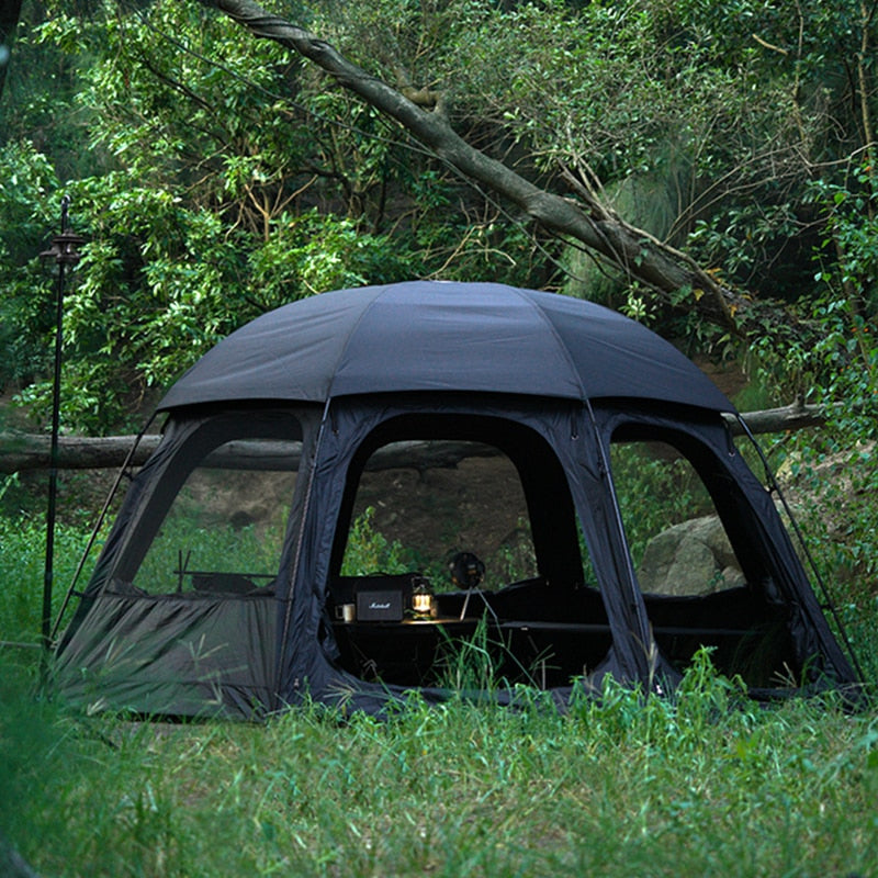 Unique 8-Sided Geodesic Dome Camping Tent - Pexav