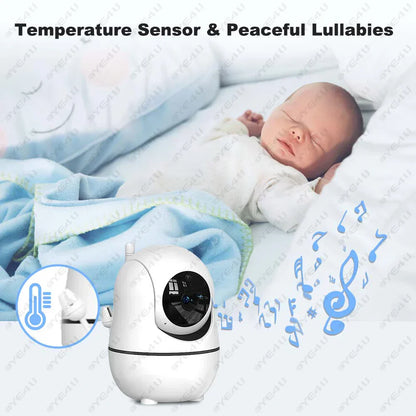 Compact HD Baby Video Monitor with Night Vision Camera