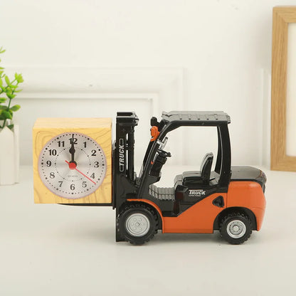 Vintage Industrial LED Wall Clock