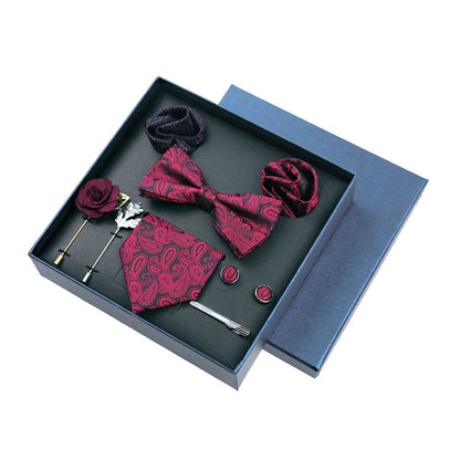 Premium Mens Silk Tie Boxed Set