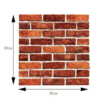 Textured Brick Wall Sticker Decal