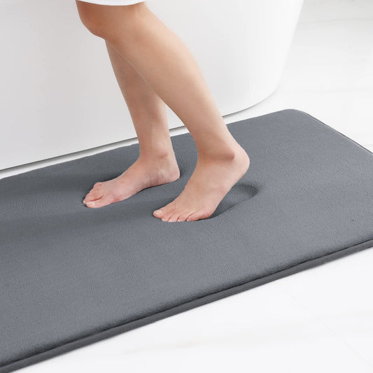 Soft Grip Non Slip Memory Foam Bathroom Mat - Pexav
