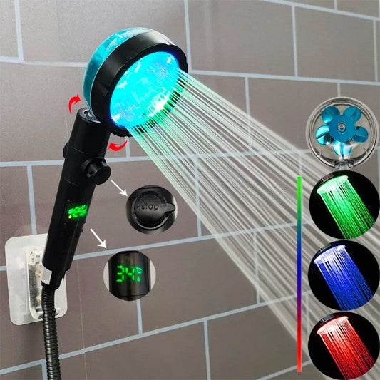 Color Changing LED Shower Head - Pexav
