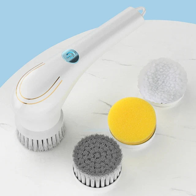 Fast Spin Brush Cleaner for Bathroom and Kitchen