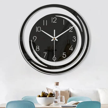Quiet Round Analog Wall Clock