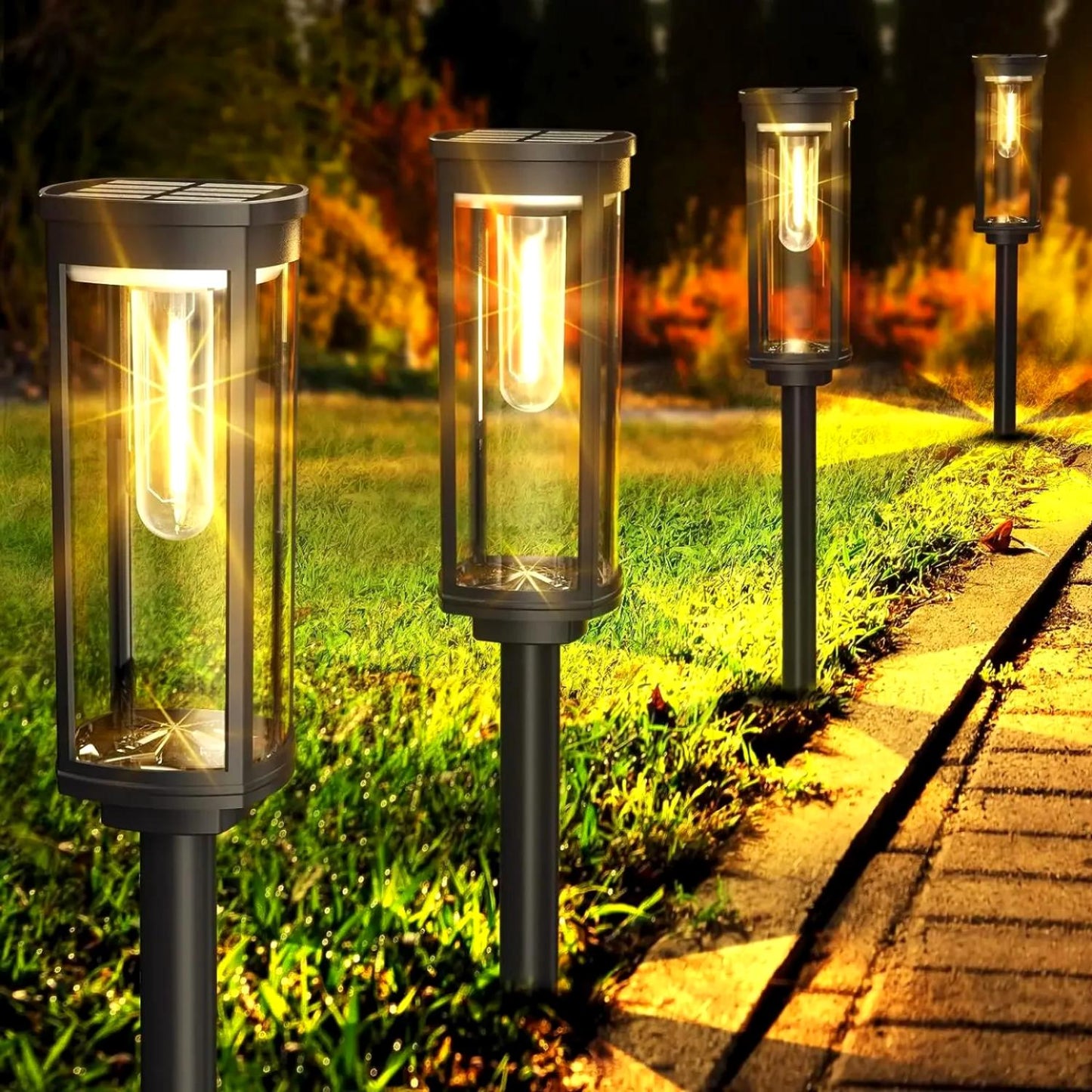 Stylish Outdoor Solar Lamp - Pexav