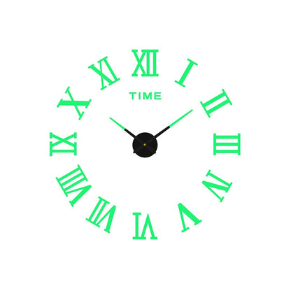 Quiet LED Glow Wall Clock