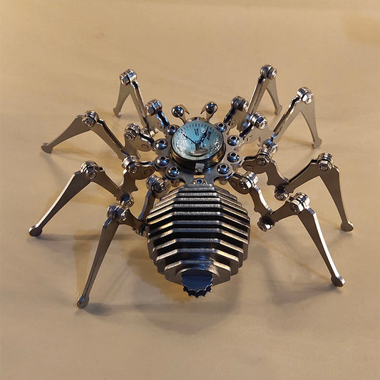 Unique Metal Gear Clock Spider Design - Pexav