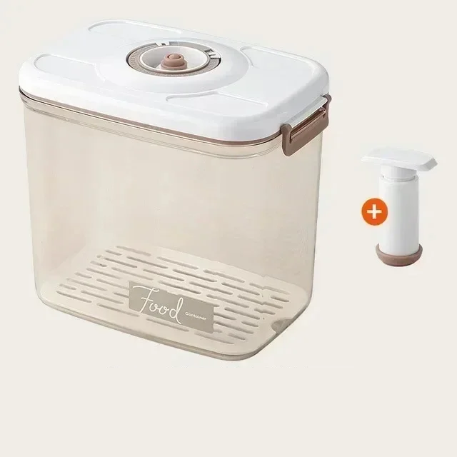 Clear Food Sealer Container with Pump – FreshLock