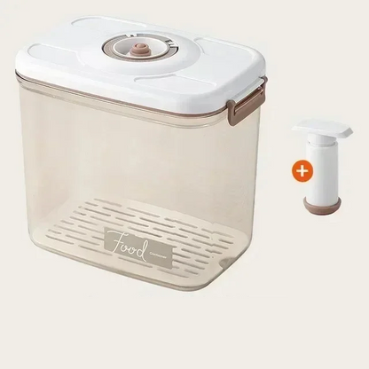 Clear Food Sealer Container with Pump – FreshLock