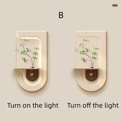 Indoor Decorative Hanging Planter Table Lamp