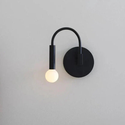 Sleek Contemporary LED Arc Wall Lamp - Pexav