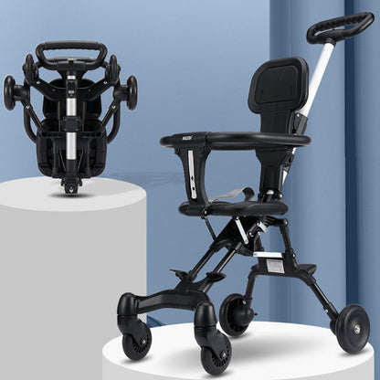 Easy Fold Compact Travel Baby Stroller - Pexav