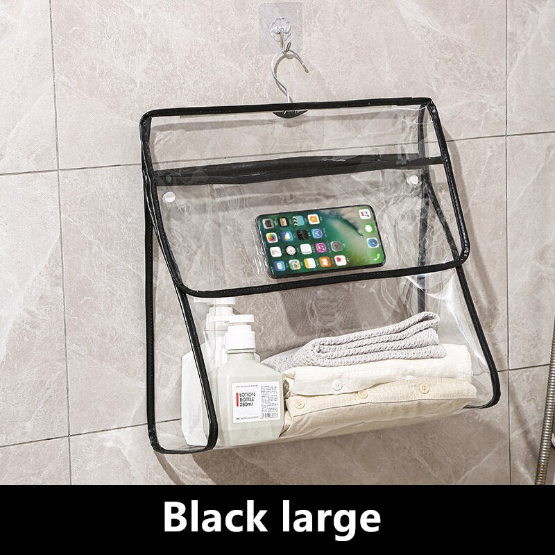 Clear Shower Storage Hanging Bag