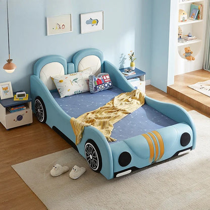 Fast Speed Racing Car Fun Kids Bed - Pexav