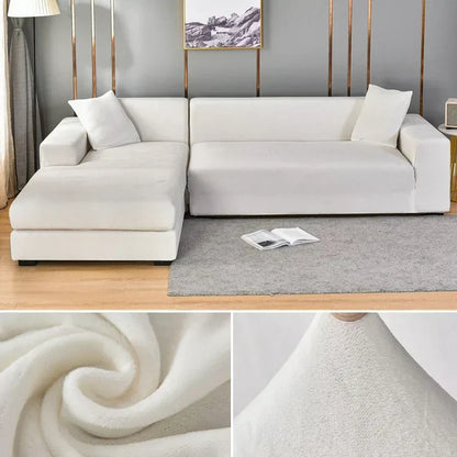 Soft Fitted Couch Slipcover