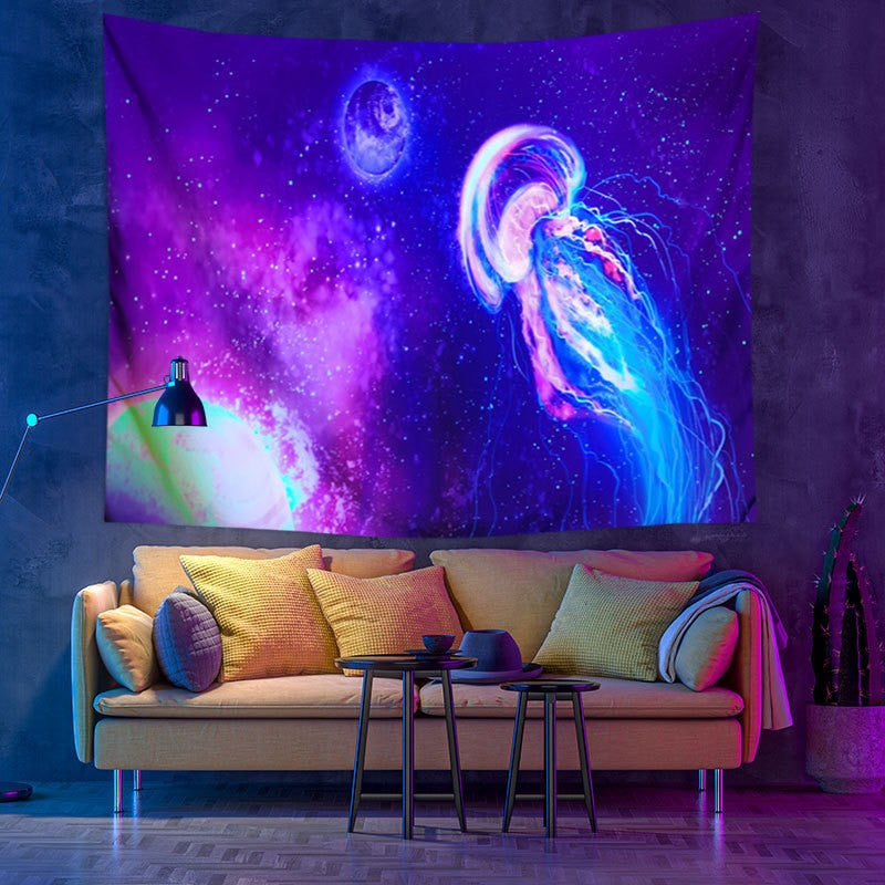 Vibrant Bright Wall Hanging Tapestry