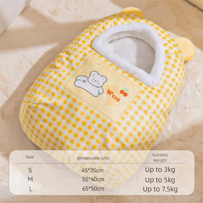 Cozy Kitty Soft Pet Bed House